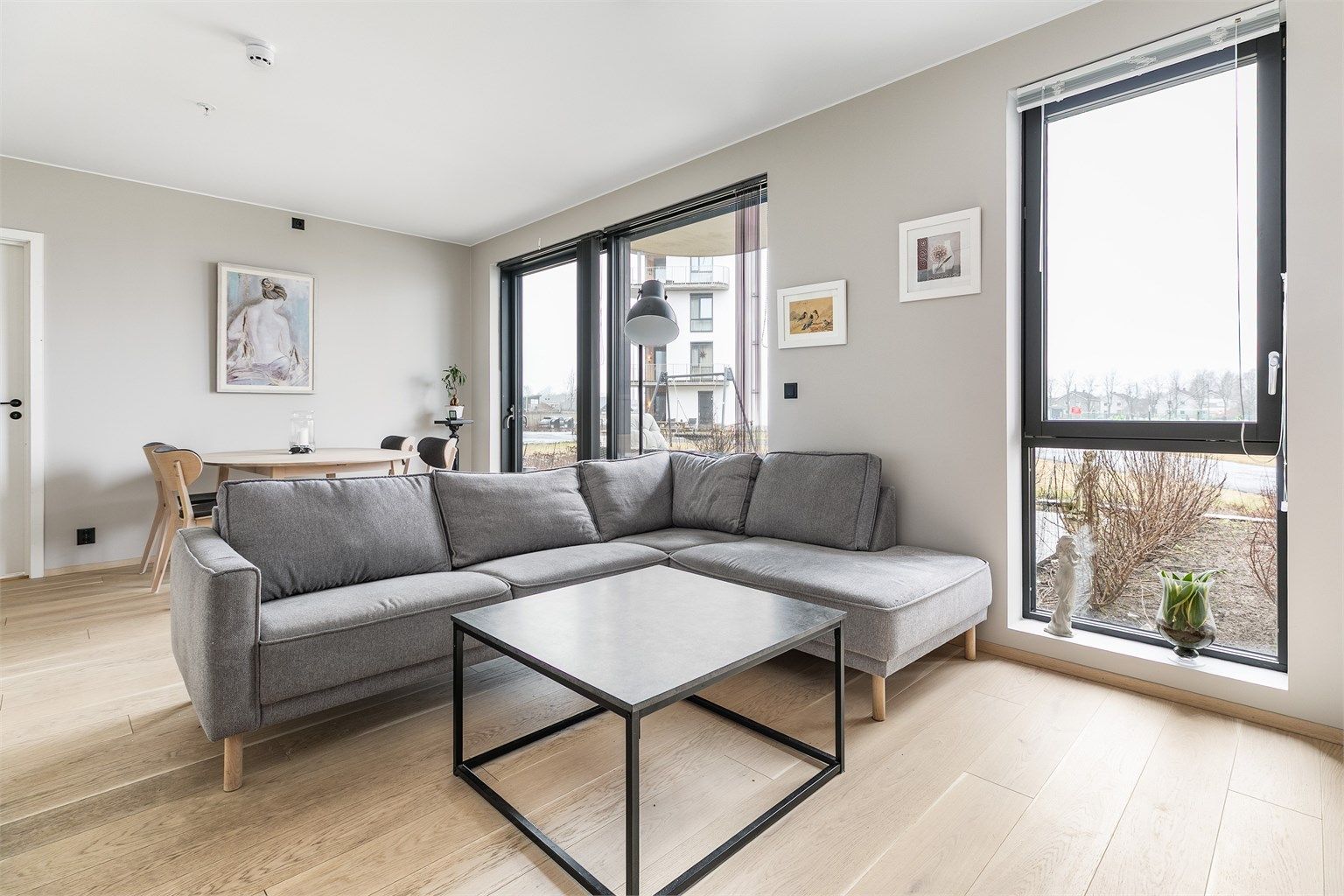 Velkommen til Tribunen Moss! Leilighet H0104 presenteres av Krogsveen. 
Fotograf; Børge Oppegård.