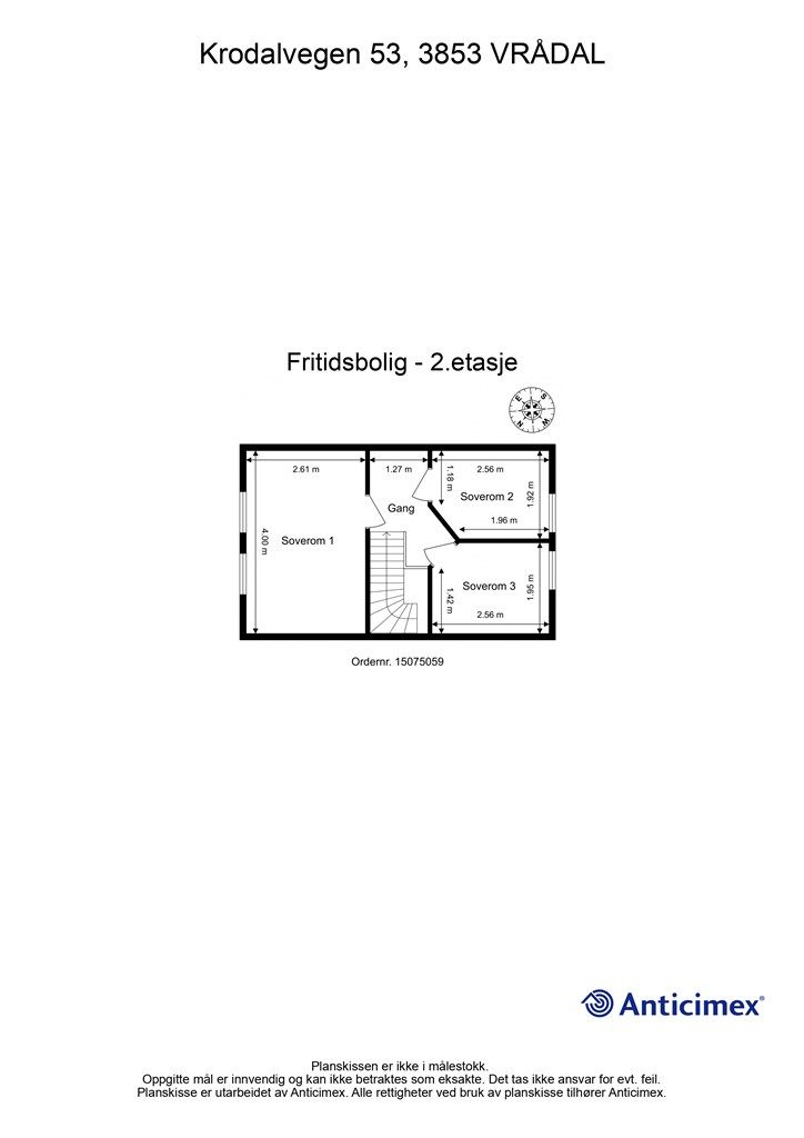 Plantegning - 2.etasje