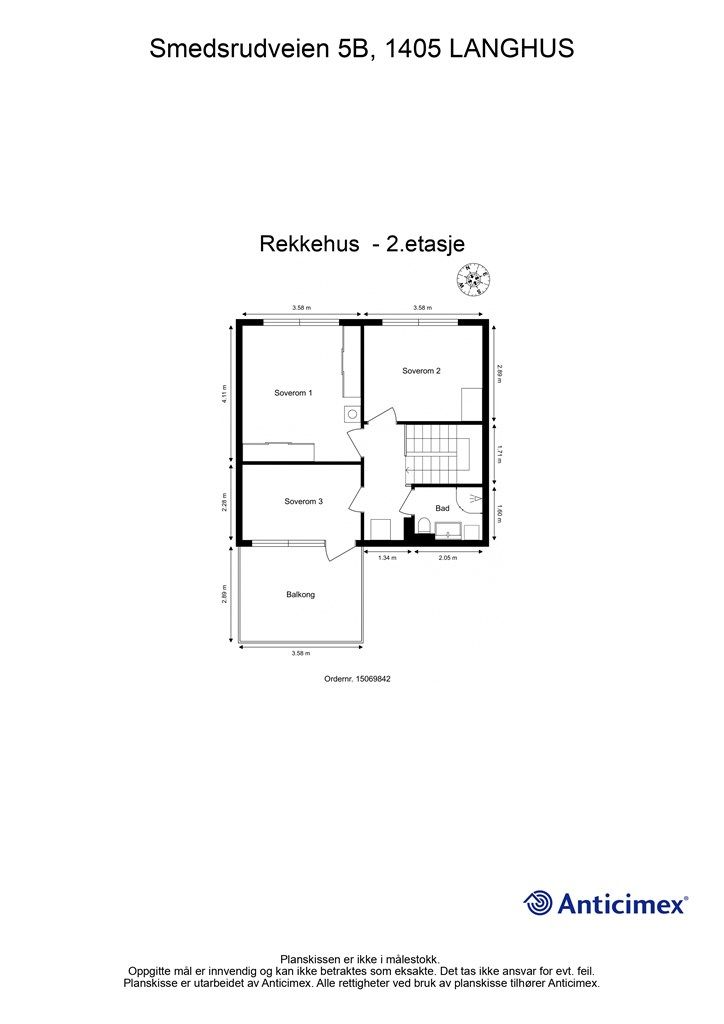 Plantegning 2. etasje