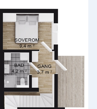 Plantegning - 1.etasje 
