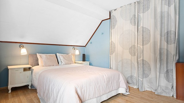 God plass til stor dobbeltseng, garderobe, skrivepult/sofagruppe?