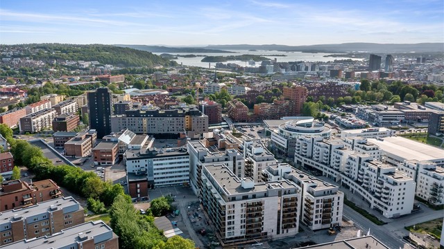 Området har vært gjennom en omfattende transformasjon de senere år og har blitt et svært attraktiv område.