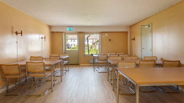Hotellets spiserom.