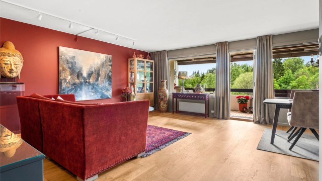 Leilighetens gode planløsning er noe du kommer til å sette pris på i denne boligen!