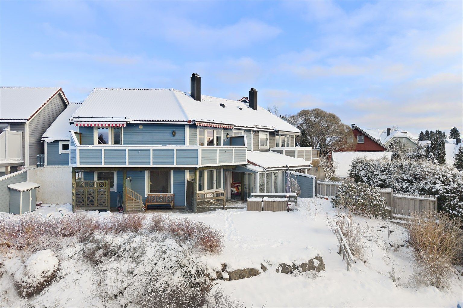 Attraktiv tomannsbolig med god planløsning