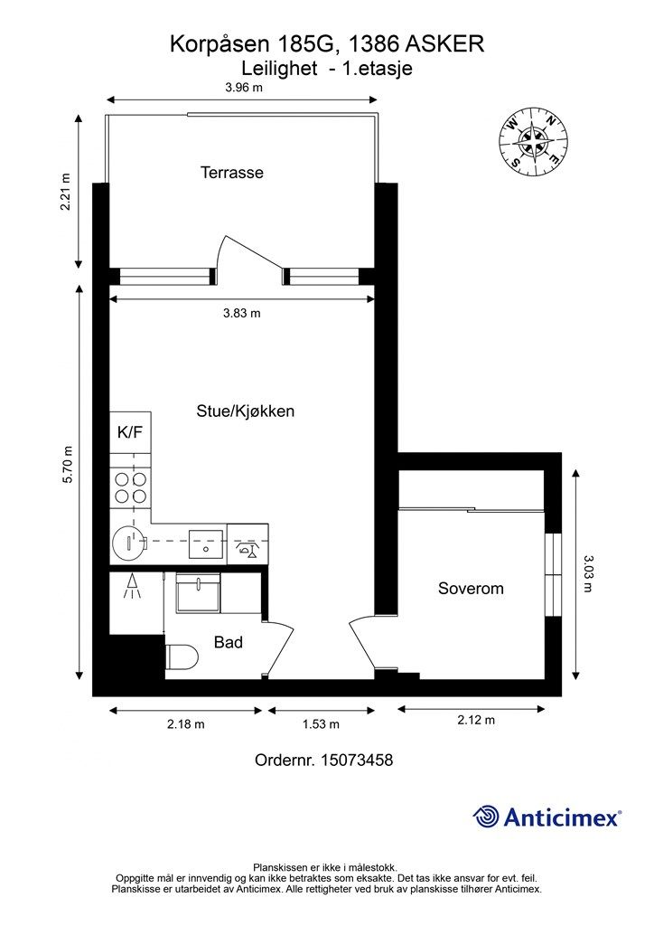 Plantegning 1.etasje.