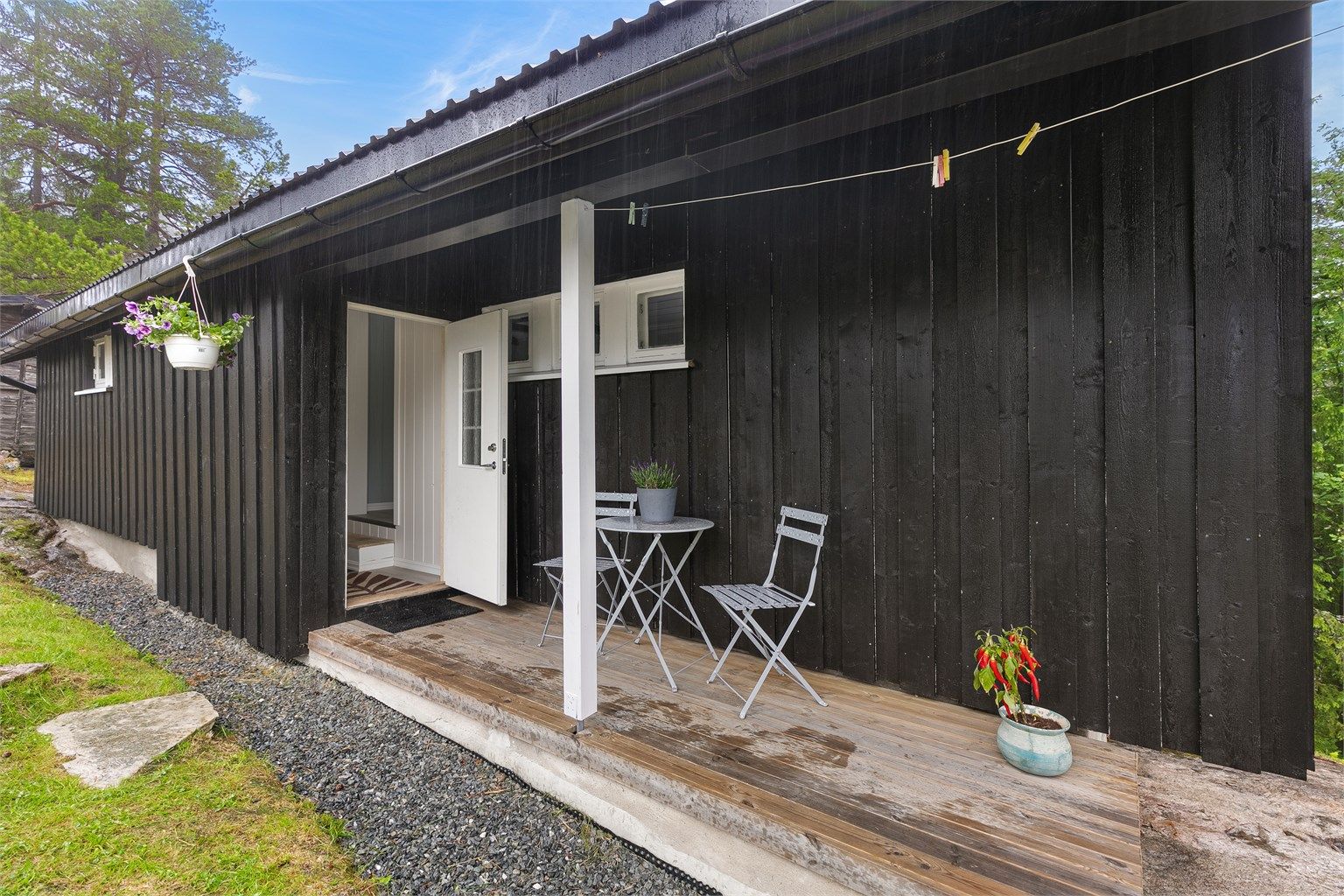 Overbygget inngangsparti