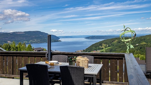 Utsikt fra terrasse