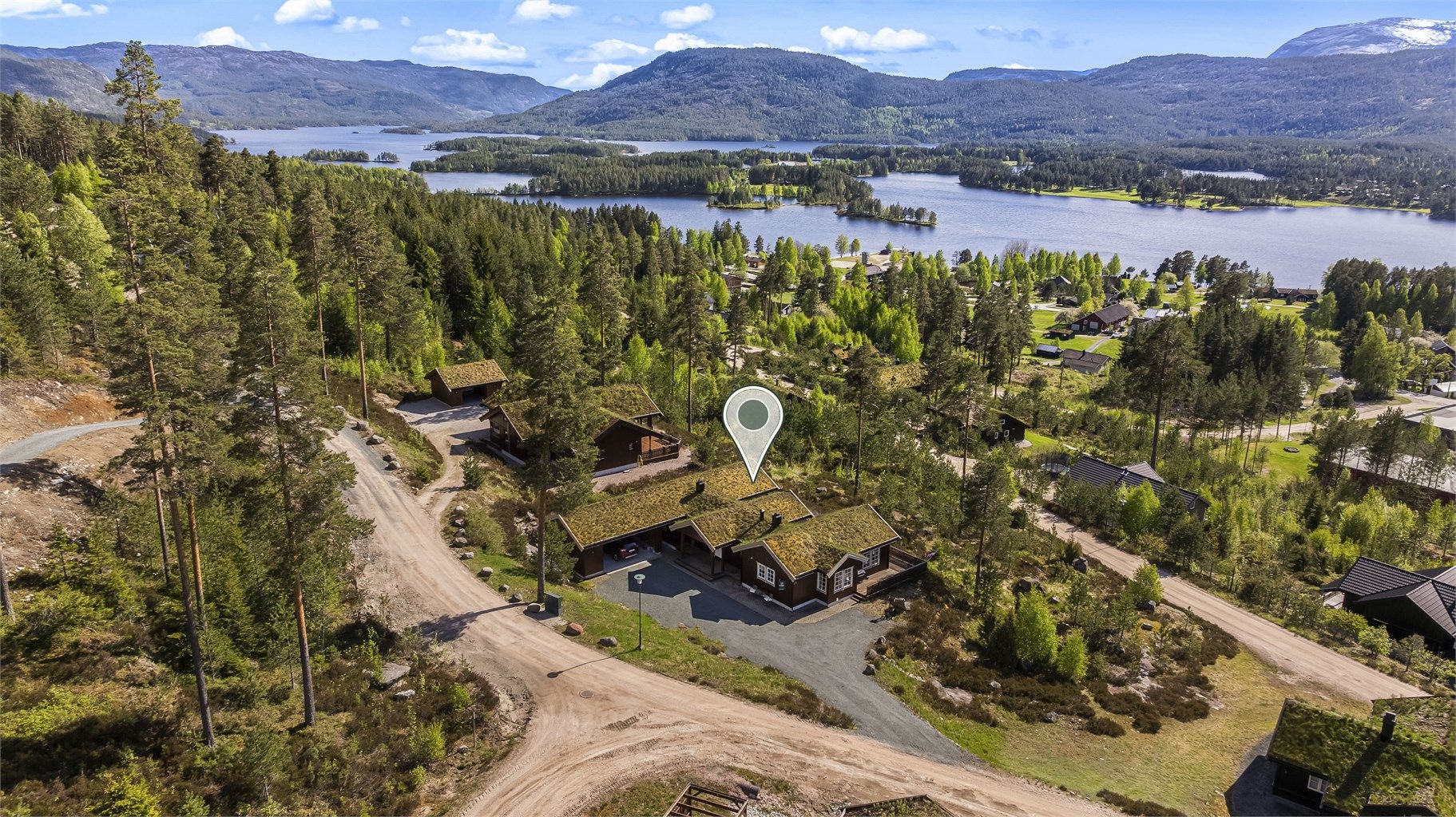 Helt usjenert og flott beliggende i terrenget