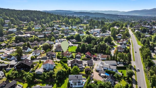 Eiendommen ligger i et etablert og hyggelig boligområde.
Foto: Knipzet AS - Emmy.