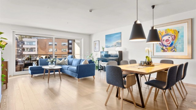 Velkommen til Kantorveien 2C - Drømmer du om et moderne hjem, som du kan flytte rett inn? Foto: Oh Shots