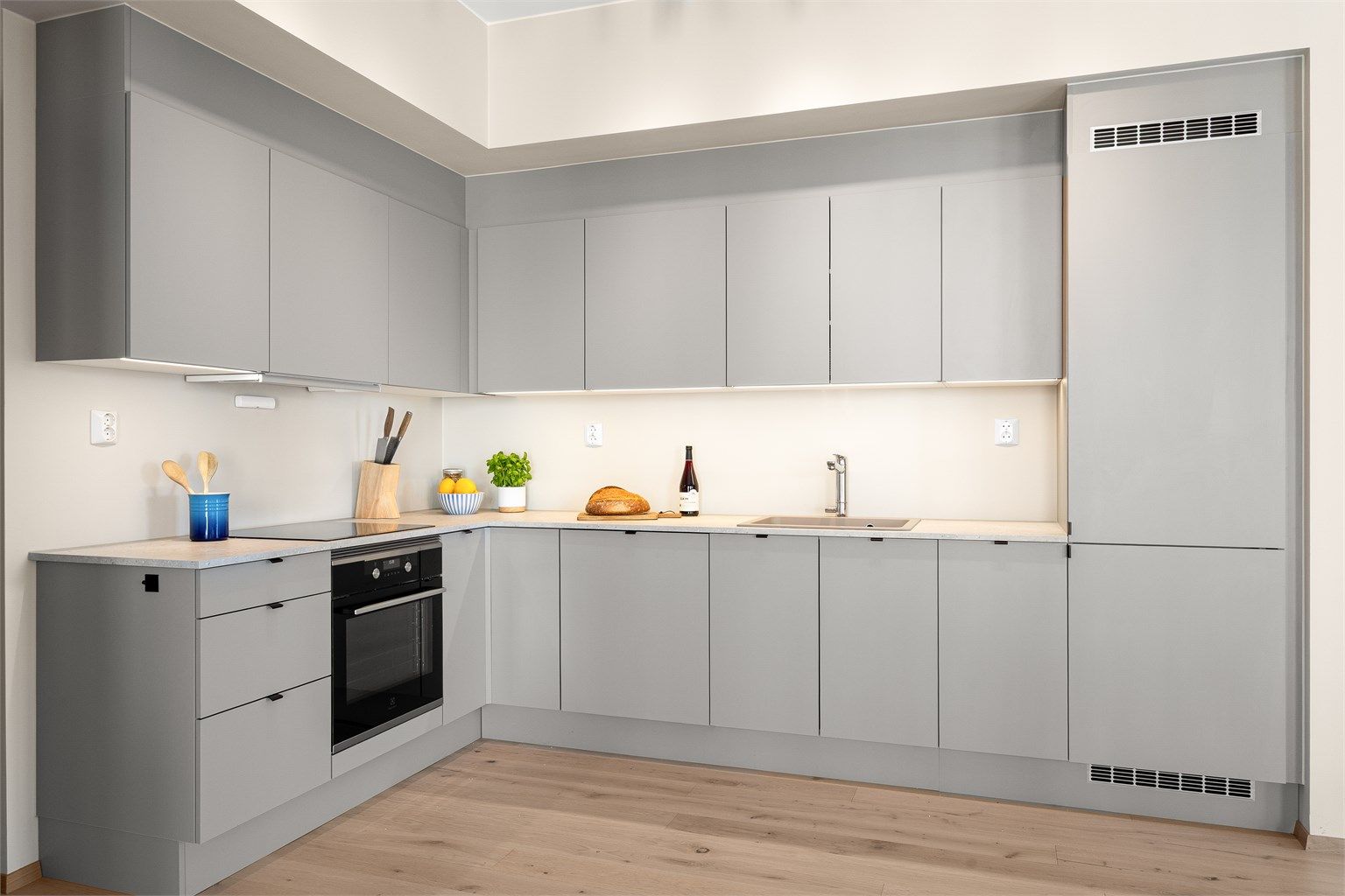 Lekkert og moderne kjøkken fra HTH.