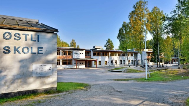 Gangavstand til Østli barneskole
