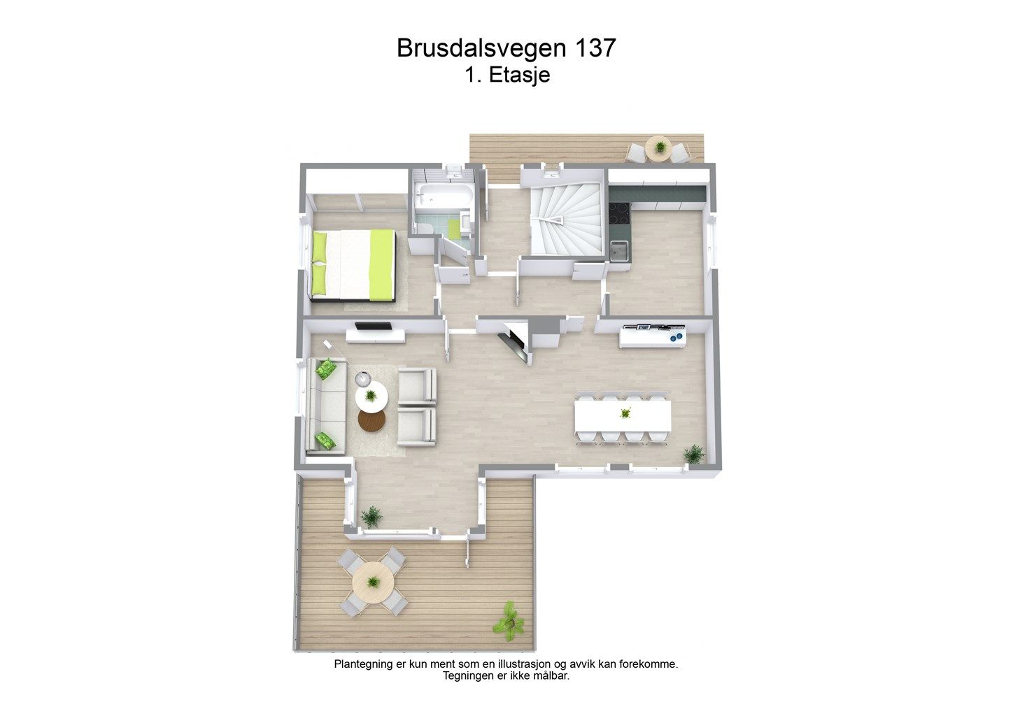Brusdalsvegen 137 1. Etasje