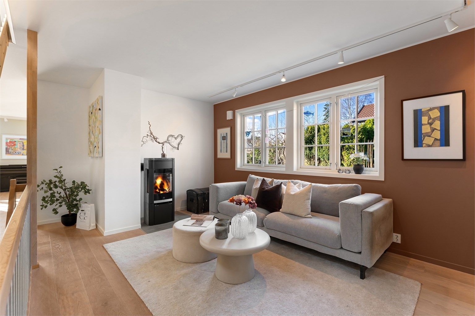 Kleberstenovnen ble installert i 2020 samtidig med ny skorstein