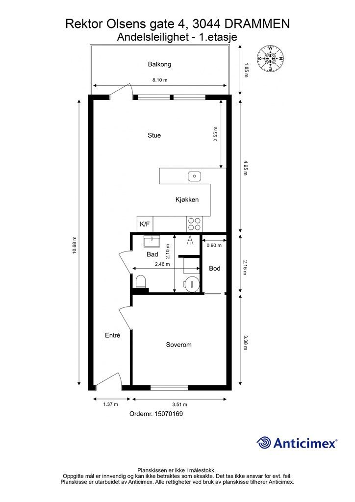 Plantegning - 1. etasje