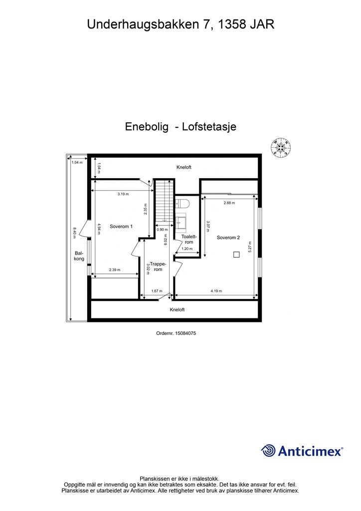Plantegning - Annen etasje
