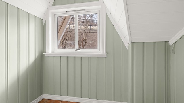Omkledningsrommet har god plass til garderobeløsninger.