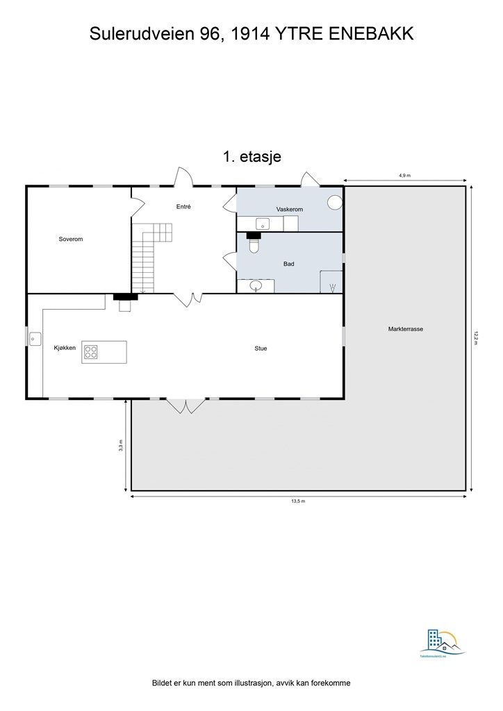 Plantegning - første etasje