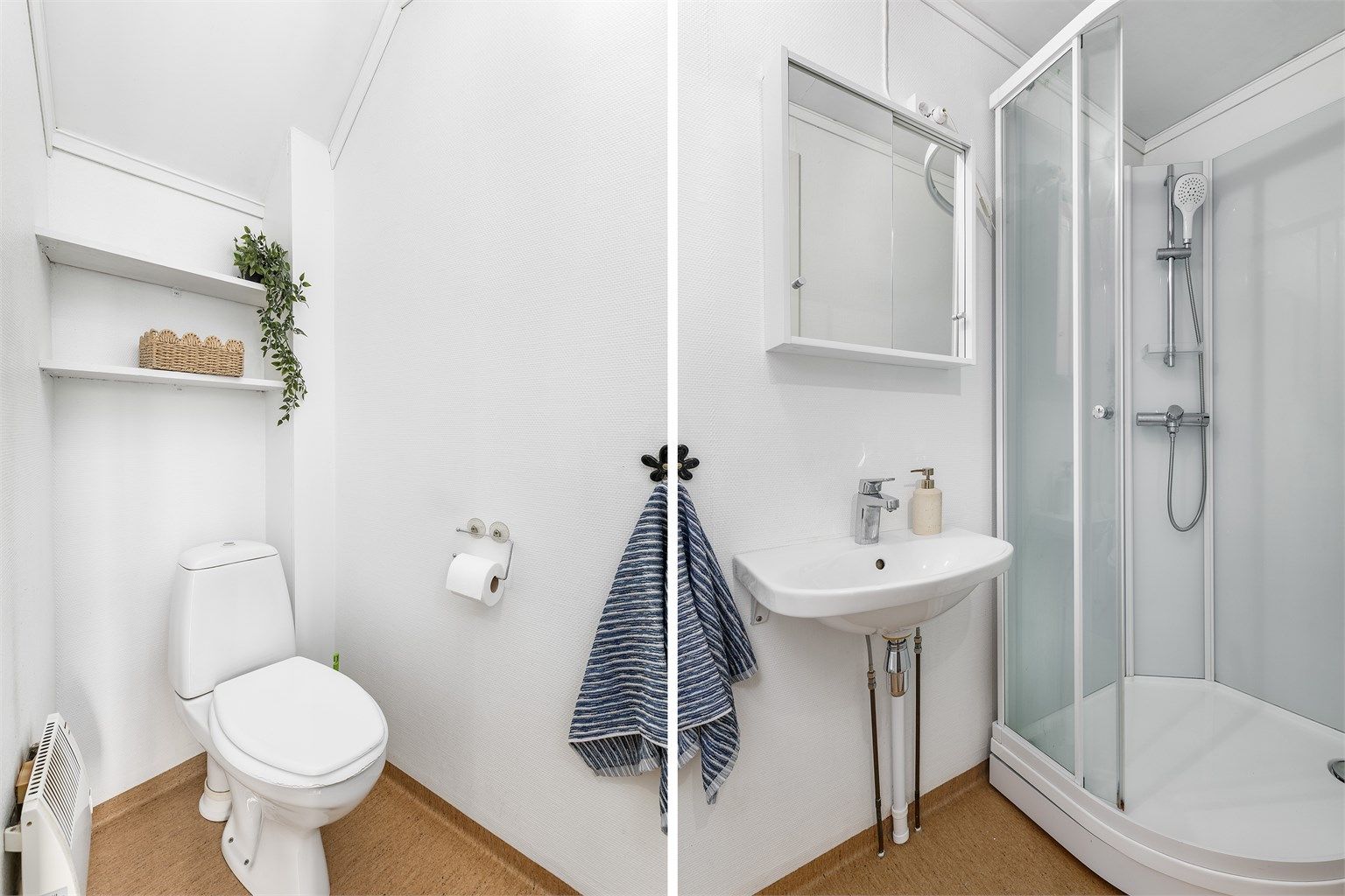 Badet er fra ukjent årstall og i helhet gitt TG 2. Fornying/oppgradering bør påregnes.