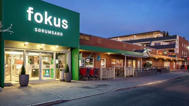 Gangavstand til butikker og øvrige servicetilbud.