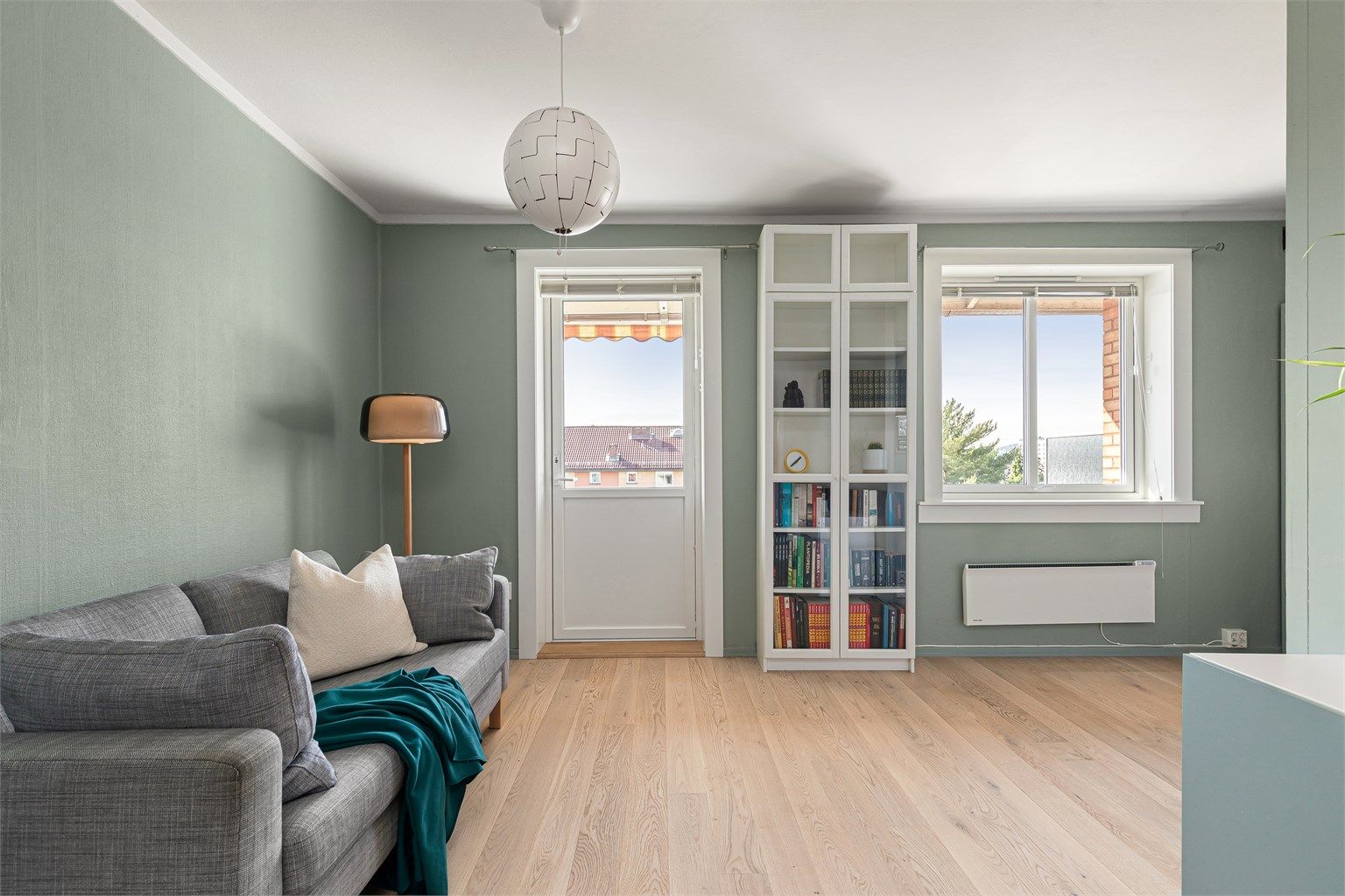 Velkommen til Kjelsåsveien 8A - Gjennomgående og arealeffektiv 1-roms med sovealkove og separat kjøkken! Foto: Hanne Bruland/Fotohanne