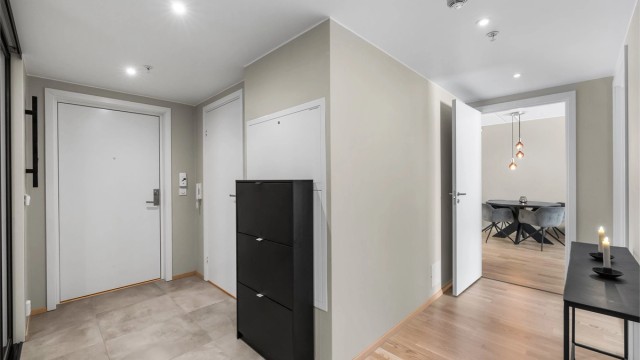 Leiligheten disponerer også en praktisk kjellerbod på 5 m²
.