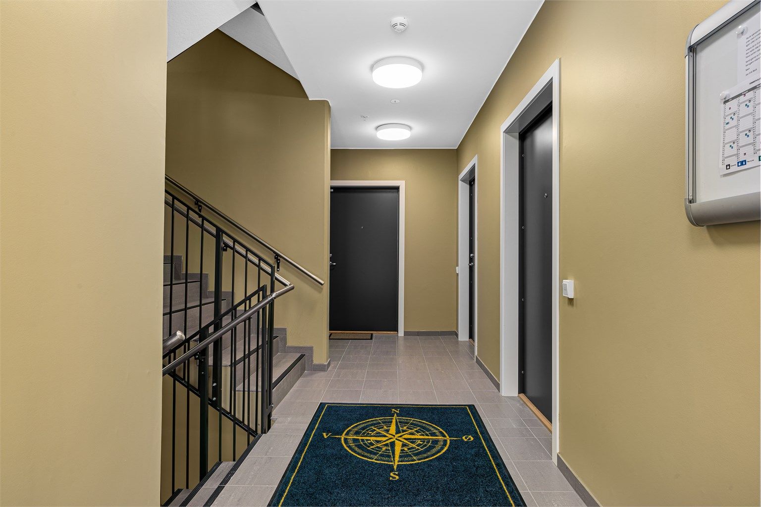 Leiligheten er den andre til høyre.