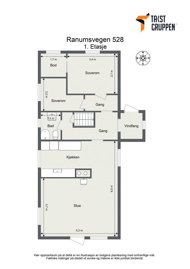 Ranumsvegen 528 - 1.