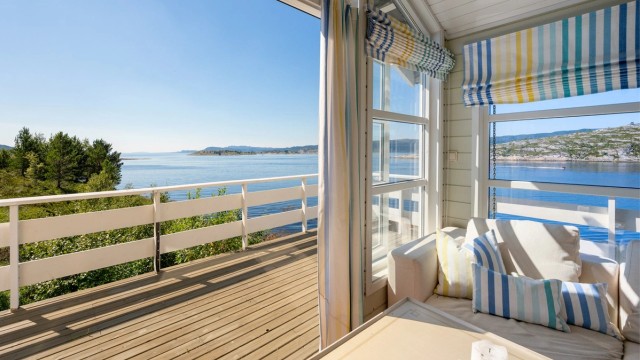 Terrassen vil på sommerstid oppleves som en fin forlengelse av stuen.