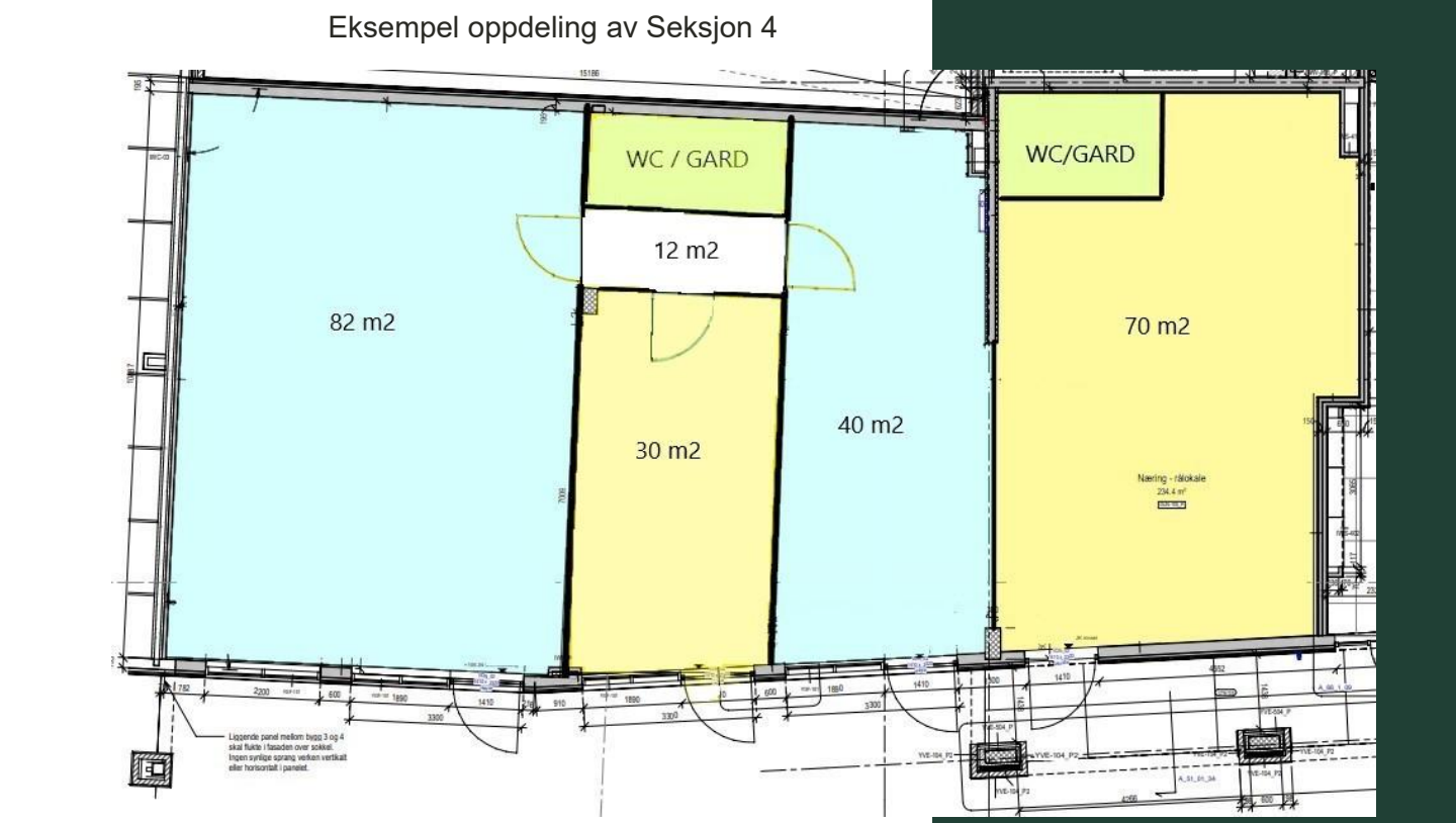 Planskisse eksempel seksjon 4