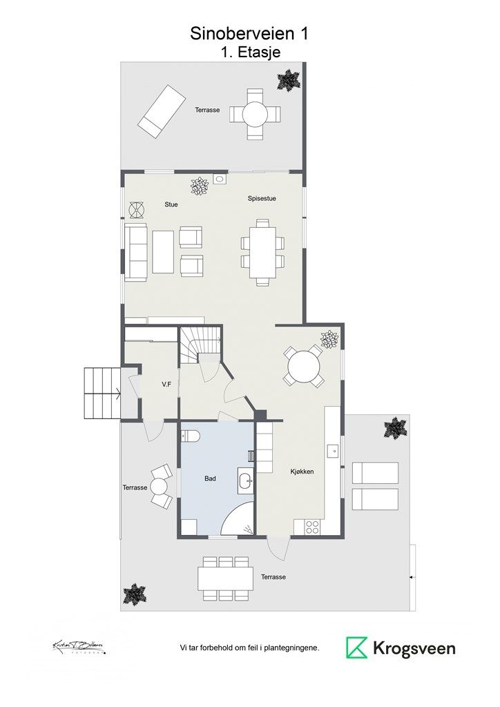 Sinoberveien 1 - 1. etasje