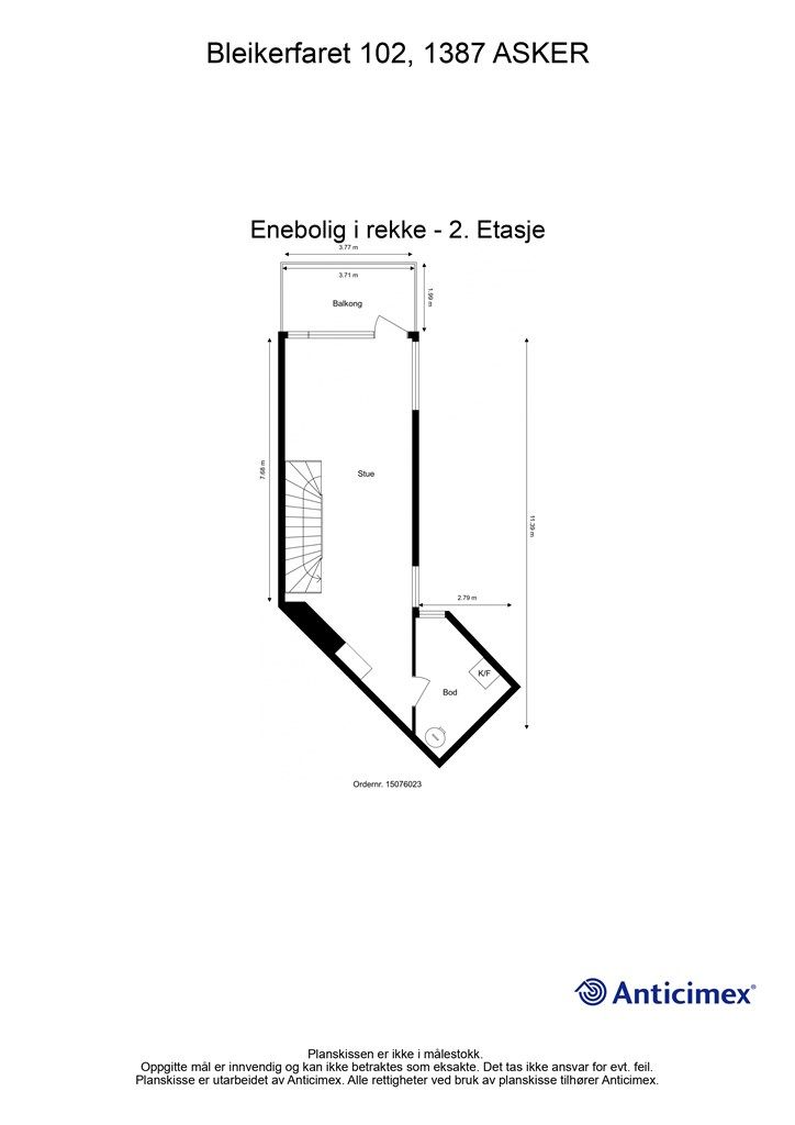 Plantegning underetasje