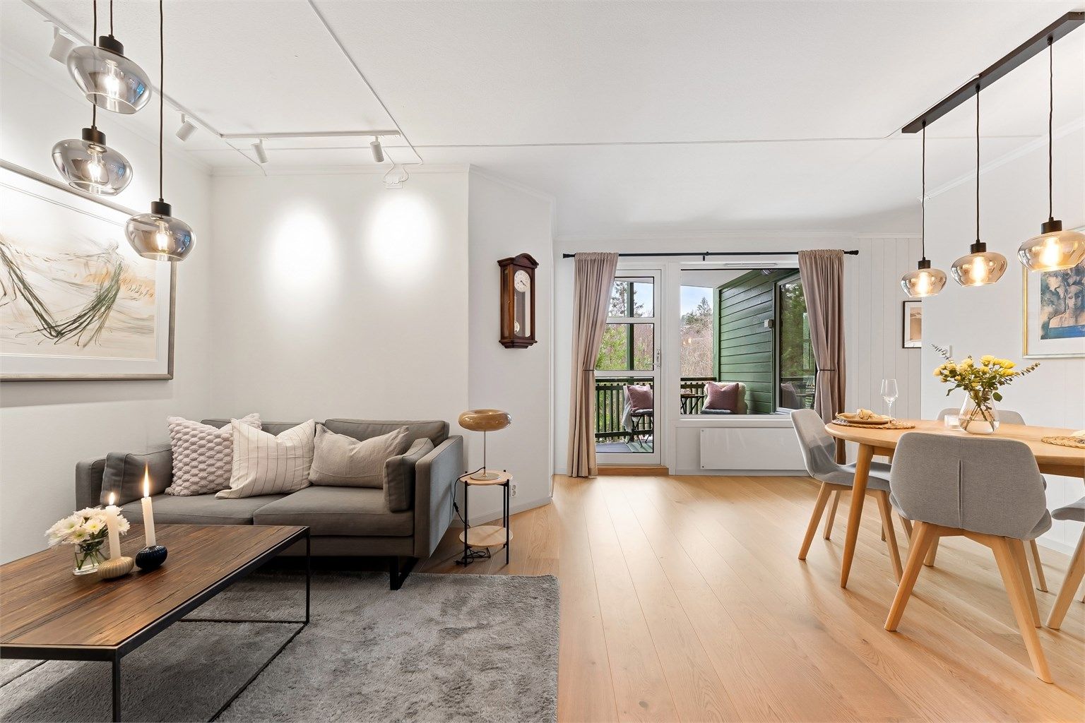 Smart belysningsstyring i leiligheten