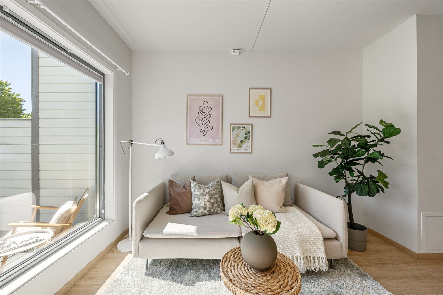Dette er et rekkehus med nytt kjøkken fra 2024 og modernisert bad fra 2023.
Foto: Truls Schaal