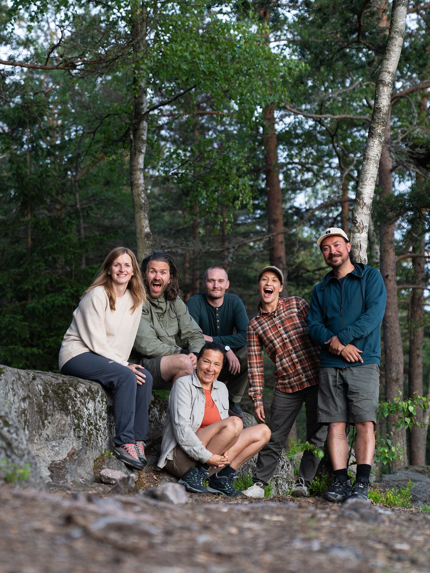 Gruppebilde av alle ansatte i Northern Playground