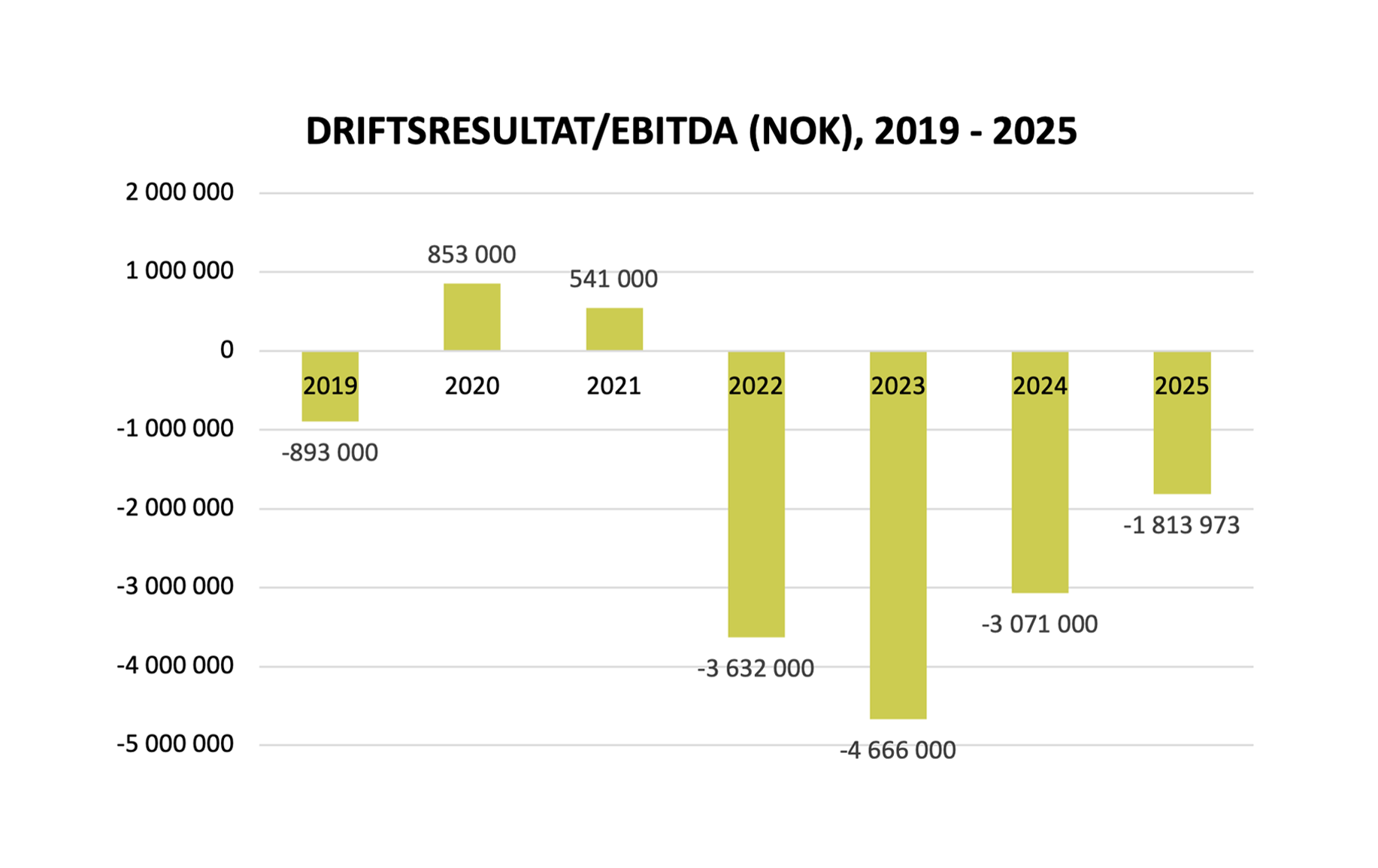 Northern Playground Omsetningsvekst