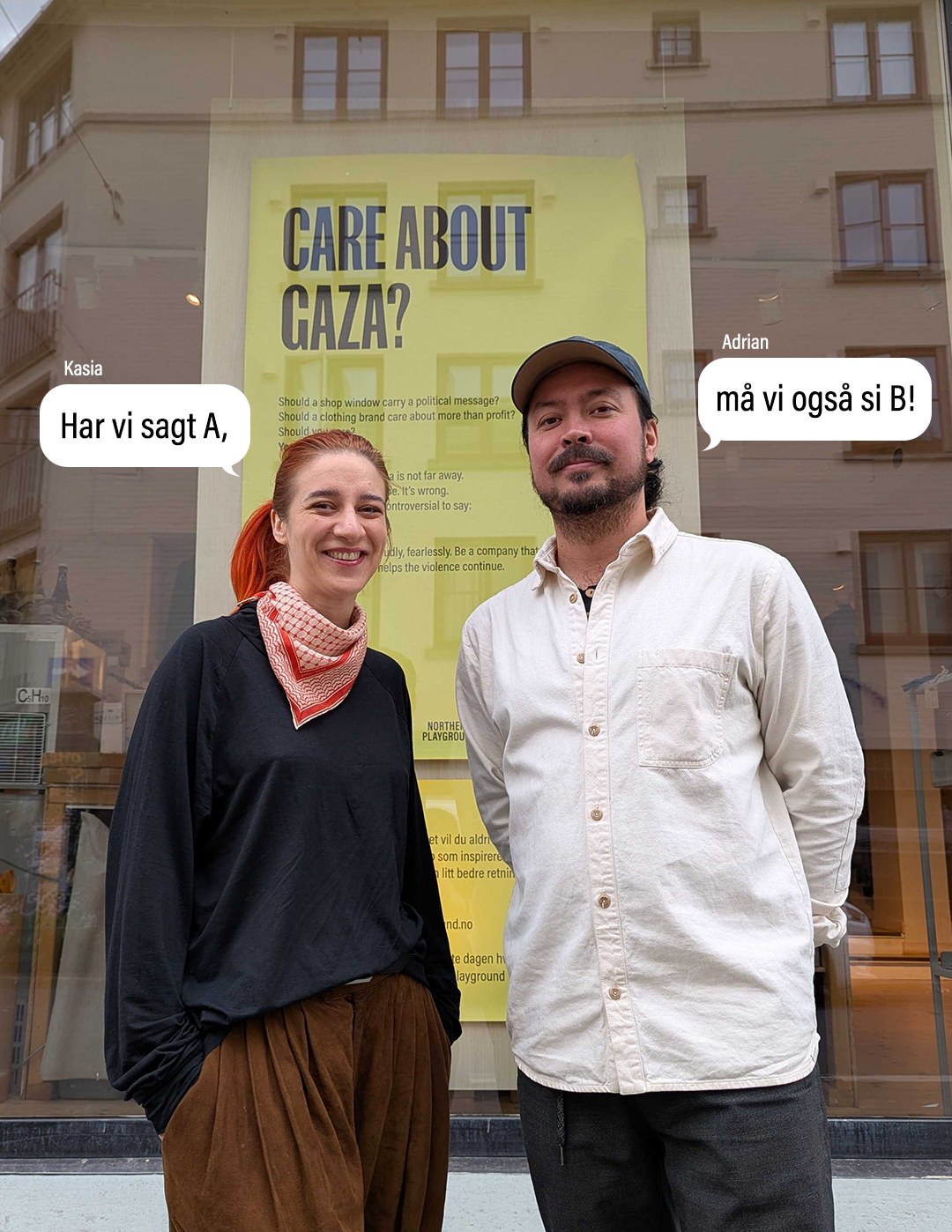 Bilde av Adrian og Kasia i Northern Playground