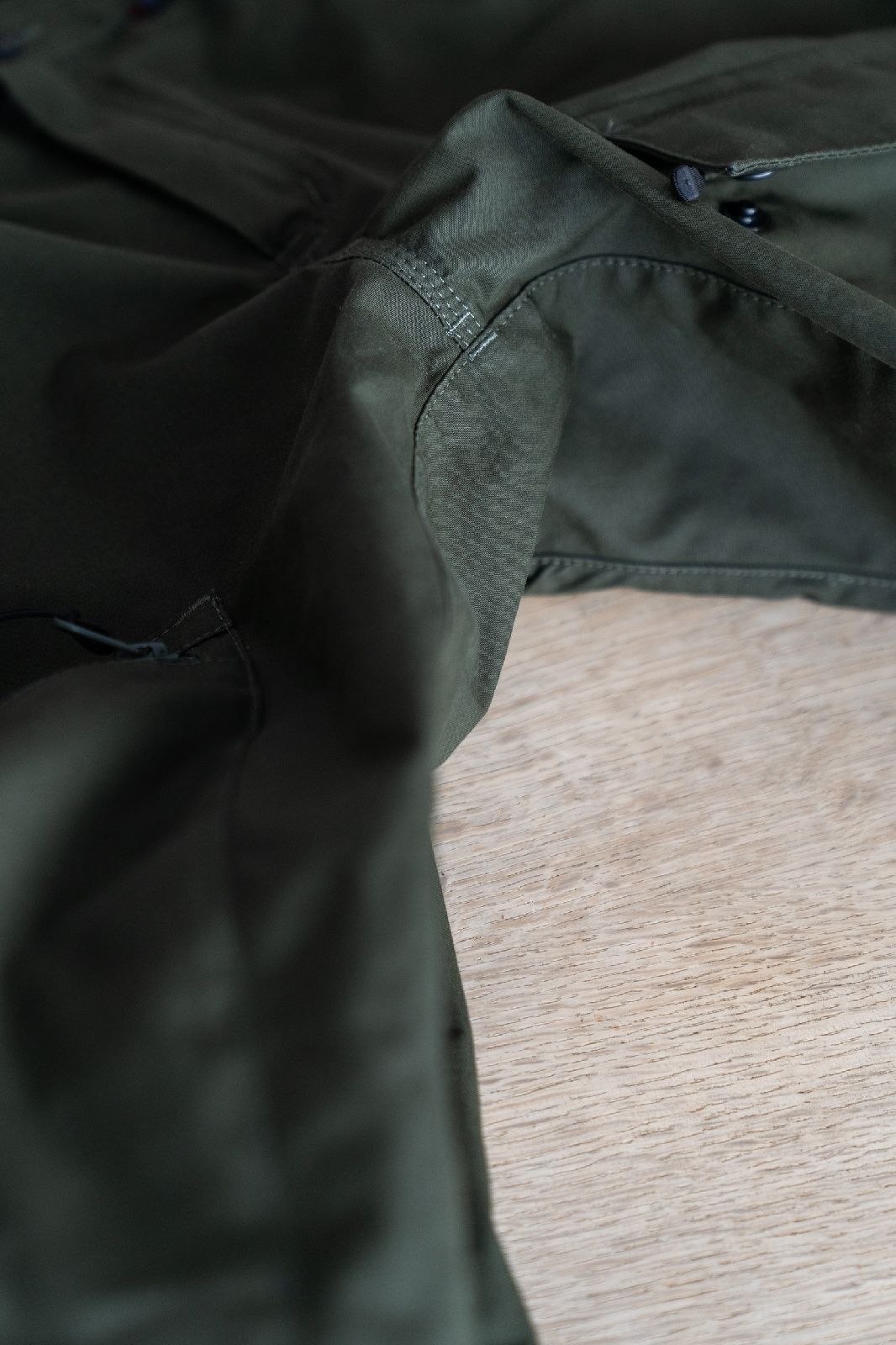 Photo showing the crotch of The Last Pants to illustrate a reinforcement point