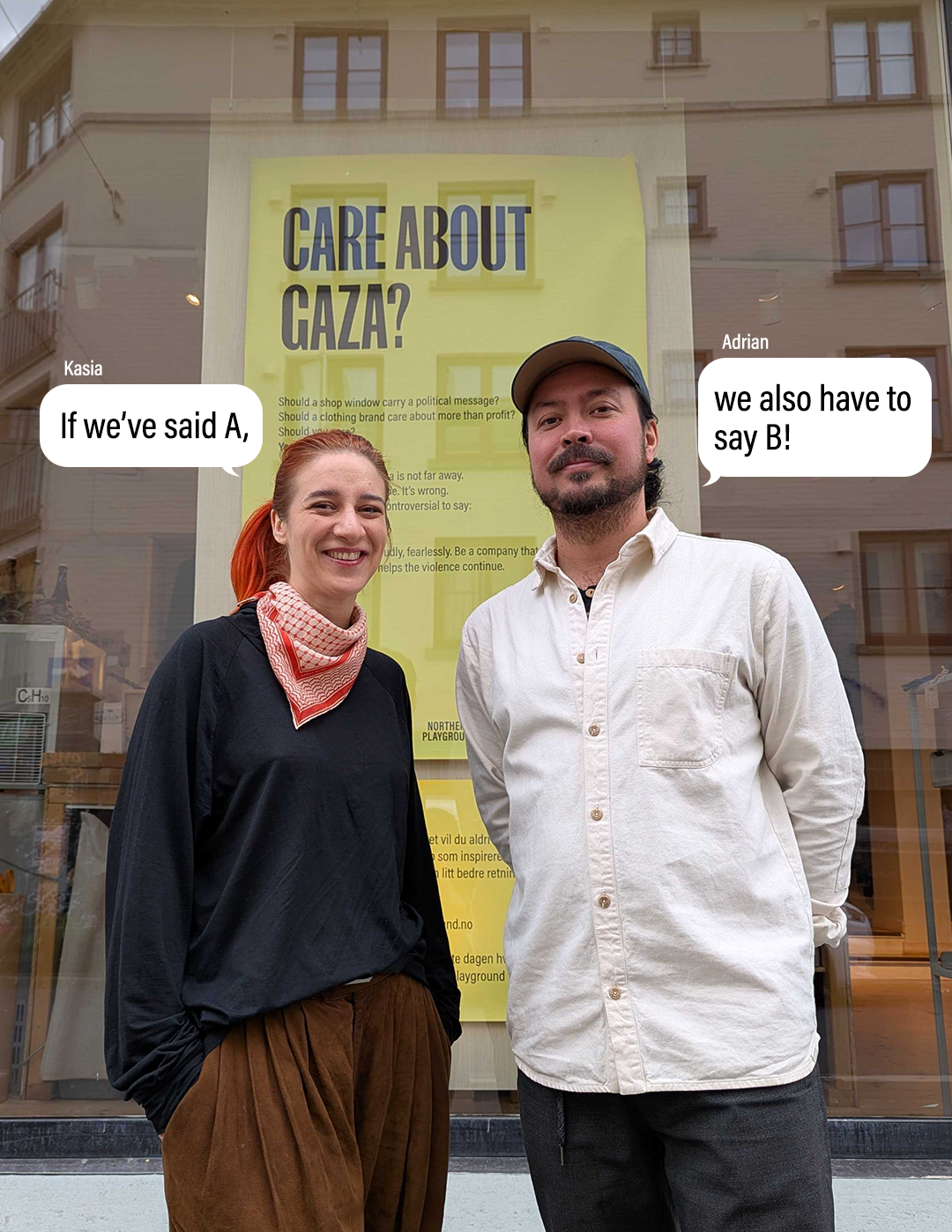 Bilde av Adrian og Kasia i Northern Playground