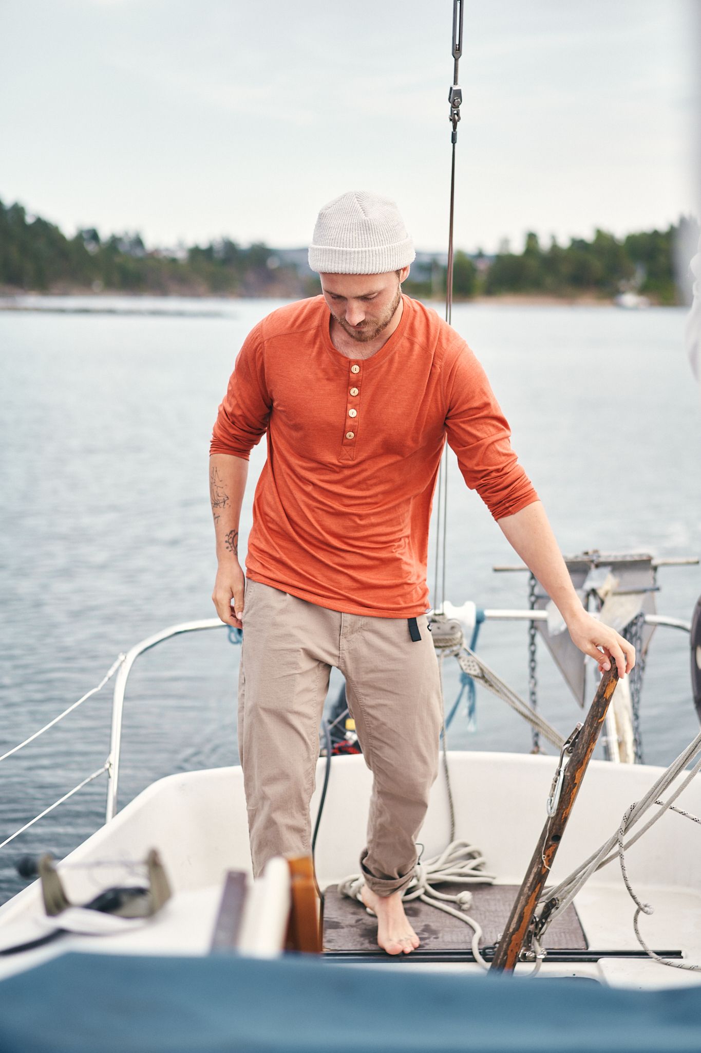 Grandpa Longsleeve in wool and silk – Northern Playground