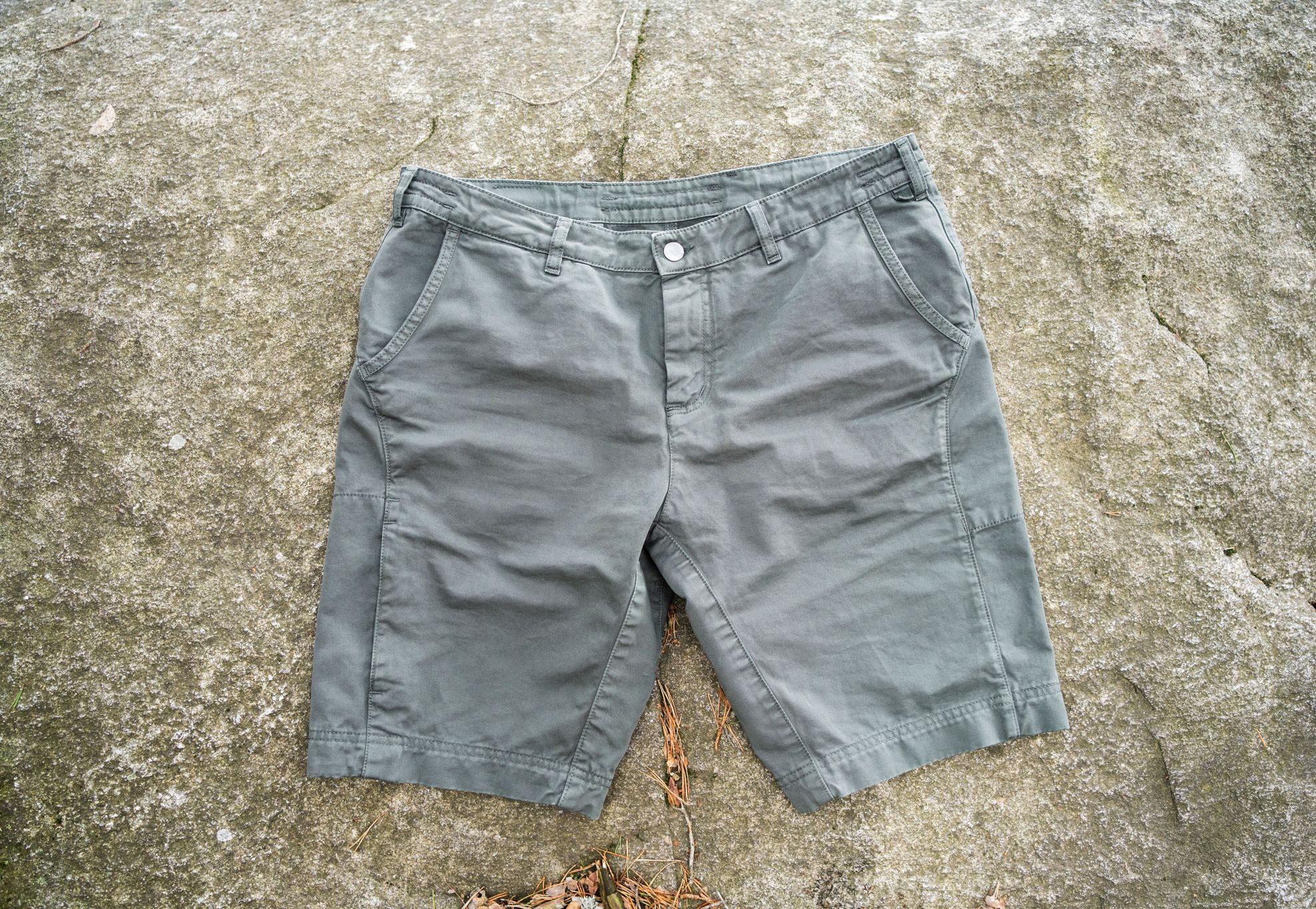 Picture of shorts laying flat