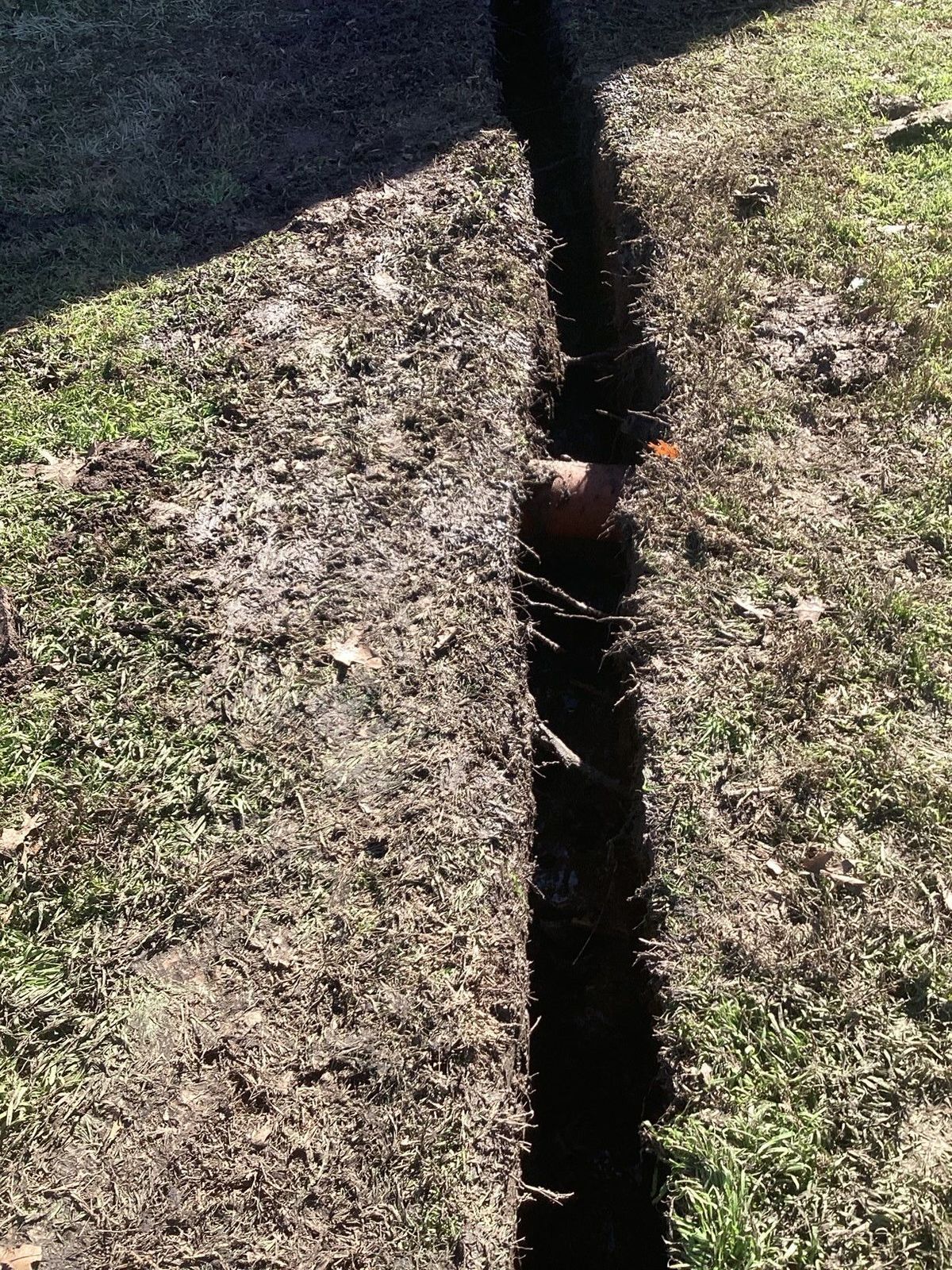 Hydrovac excavation job site in Waco, TX