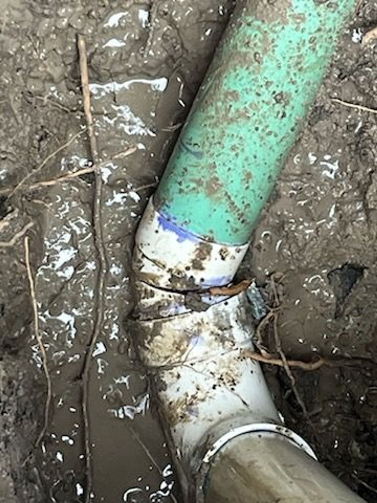 Hydrovac excavation job site in Waco, TX