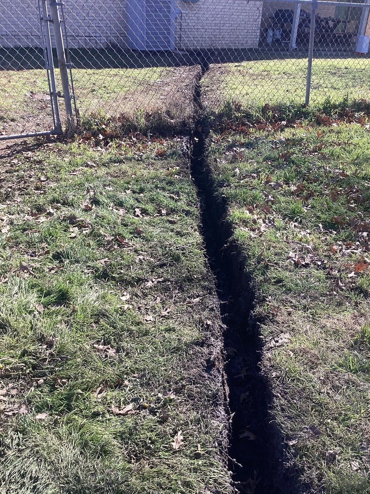 Hydrovac excavation job site in Waco, TX
