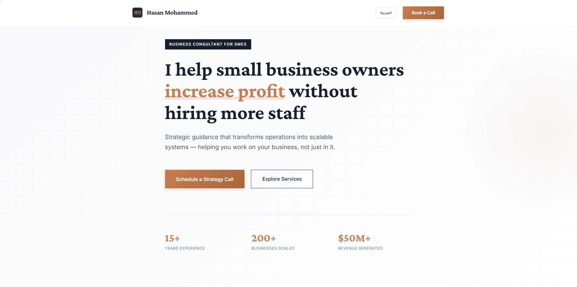 Hasan Mohammed Business Consulting