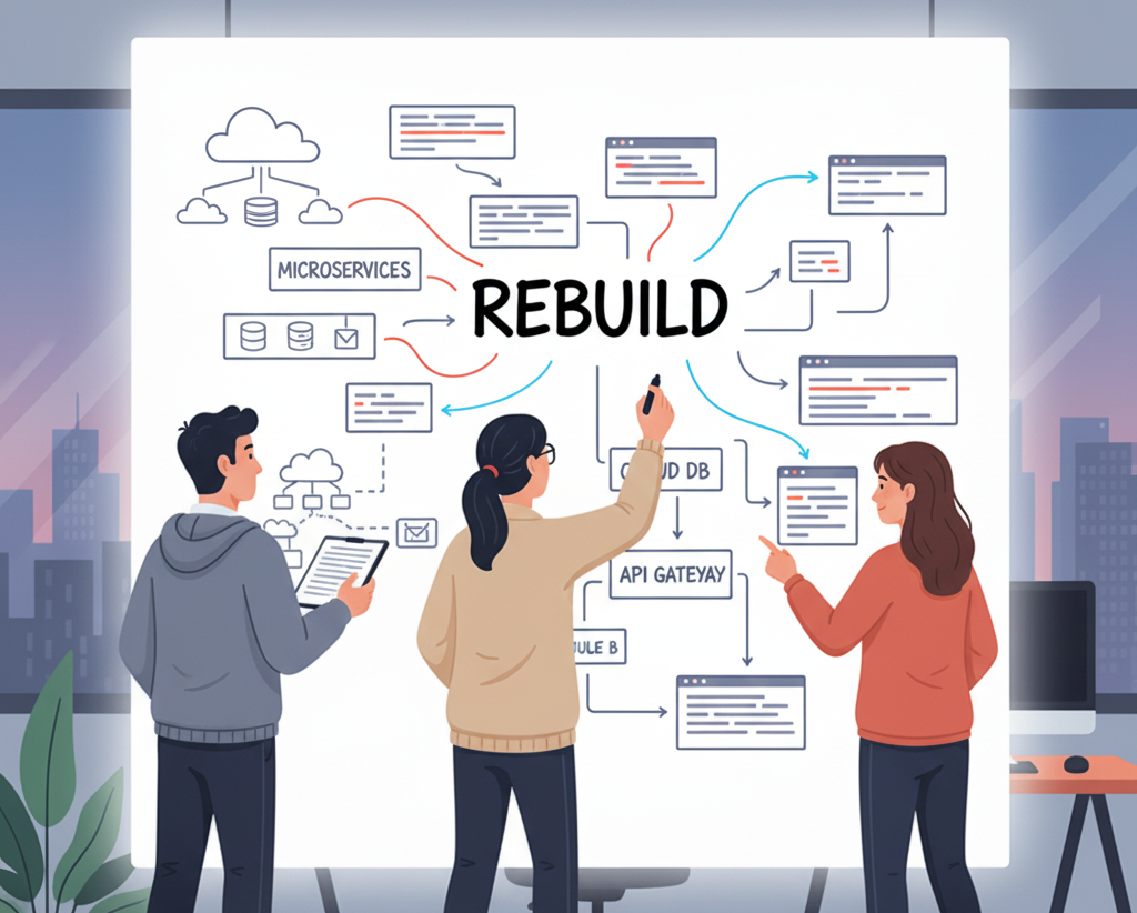 The Art of the Rewrite: When to Refactor, When to Rebuild, and Why