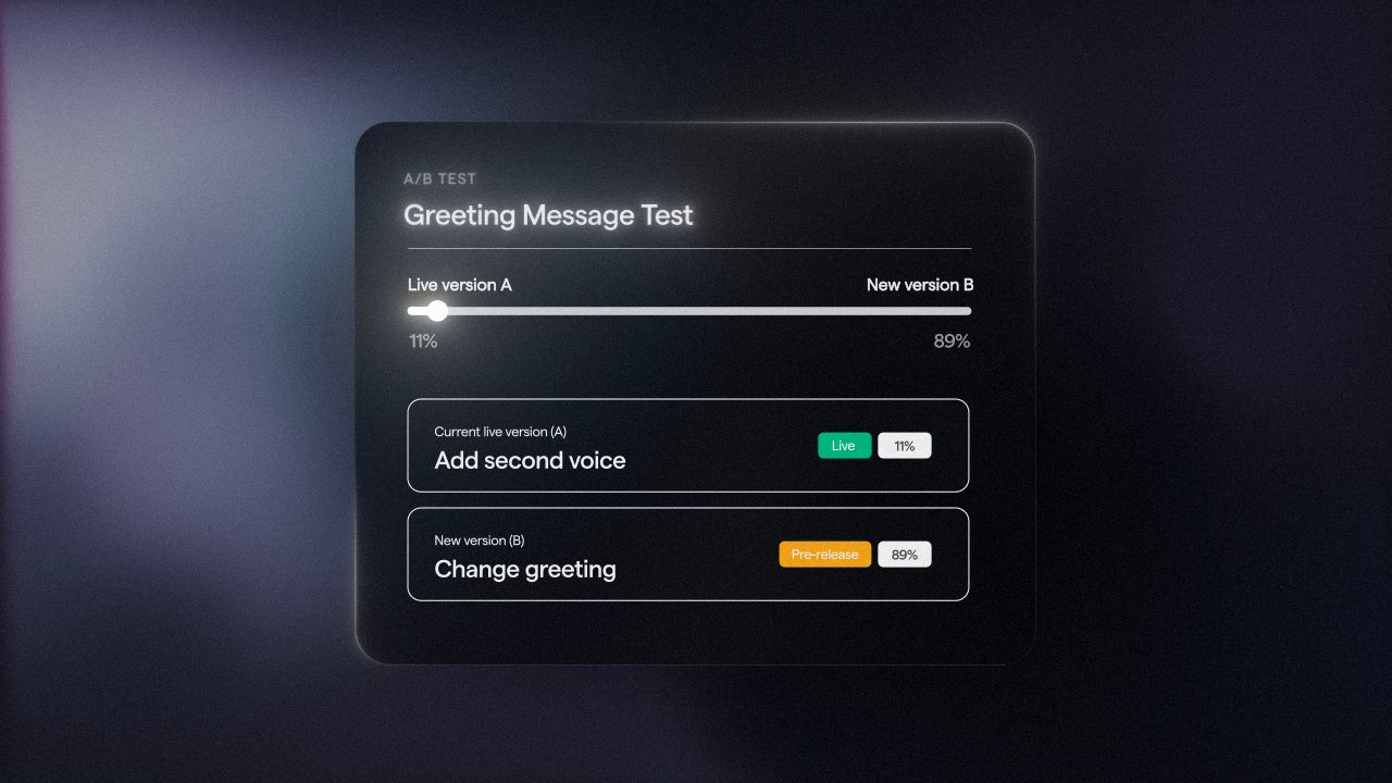Deploy with confidence using PolyAI’s testing capabilities
