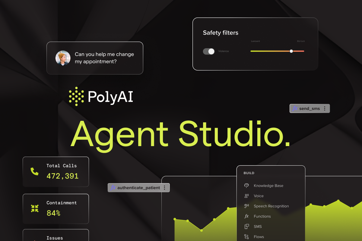 PolyAI unveils Agent Studio, empowering enterprises with generative AI for customer service excellence