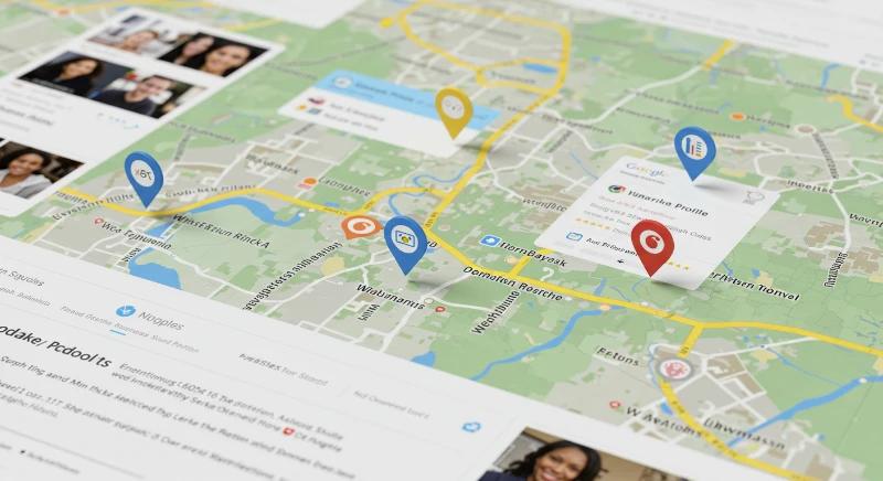 Local SEO and Google Business Profile signals for an Exeter web design project